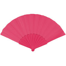 NEU Handfcher unifarben, 23cm, pink