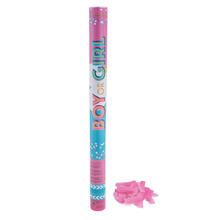 NEU Konfetti-Shooter Gender Reveal Girl, 60cm, mit rosanem Papierkonfetti