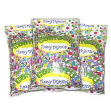 NEU Sparpack Konfetti aus Papier, bunt, Beutel mit 250 g, 12 Stck