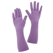 NEU Handschuhe pastell-violett, ca, 40cm