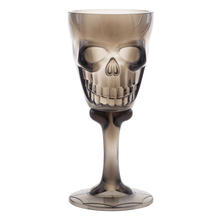 Becher Totenkopf Weinglas