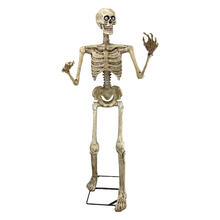 NEU Halloween-Deko-Figur Skelett ca. 150cm, mit Licht und Sound