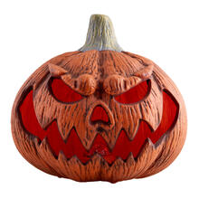 NEU Halloween-Deko lachender Krbis, mit Licht- und Soundeffekten, 42cm