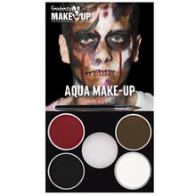 SALE Fantasy Aqua-Schmink-Set, Zombie-Man, Vorteilspack, 6-teilig