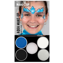 SALE Fantasy Aqua-Schmink-Set, Prinzessin Winter, Vorteilspack, 6-teilig