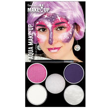 SALE Fantasy Aqua-Schmink-Set, Galaxy, Vorteilspack, 6-teilig