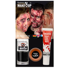 SALE Blut-Set Halloween: Blut, Wachs, Zahnschwarz