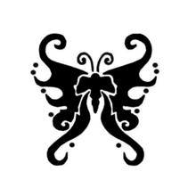 SALE Tattoo / Schmink-Schablone Schmetterling 5x6cm