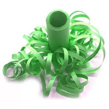 Luftschlange Standard, hellgr�n - Einzeln oder Sparpacks