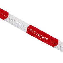 Girlande 4 m, schwer entflammbar, Rot-Wei�