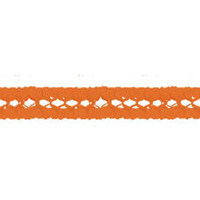 Girlande, 16cm x 16cm, 4 m lang, orange