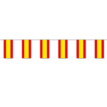 Fahnenkette Spanien Flagge, 4 m
