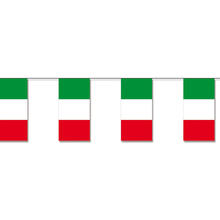 SALE Fahnenkette Italien Flagge, 10 m