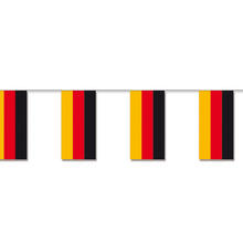 SALE Fahnenkette Deutschland Flagge, 10 m