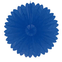 Deko-Fcher blau,  35 cm