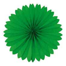 Deko-Fächer grün, ø 35 cm
