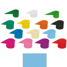 Krepp-Bnder, 10m x 5 cm, hellblau