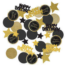 Konfetti Happy Birthday Starlight, aus Folie und Papier, 34 g
