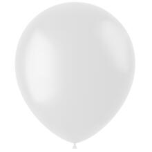 NEU Latex-Luftballons matt, 33cm, weiß, 10 Stück