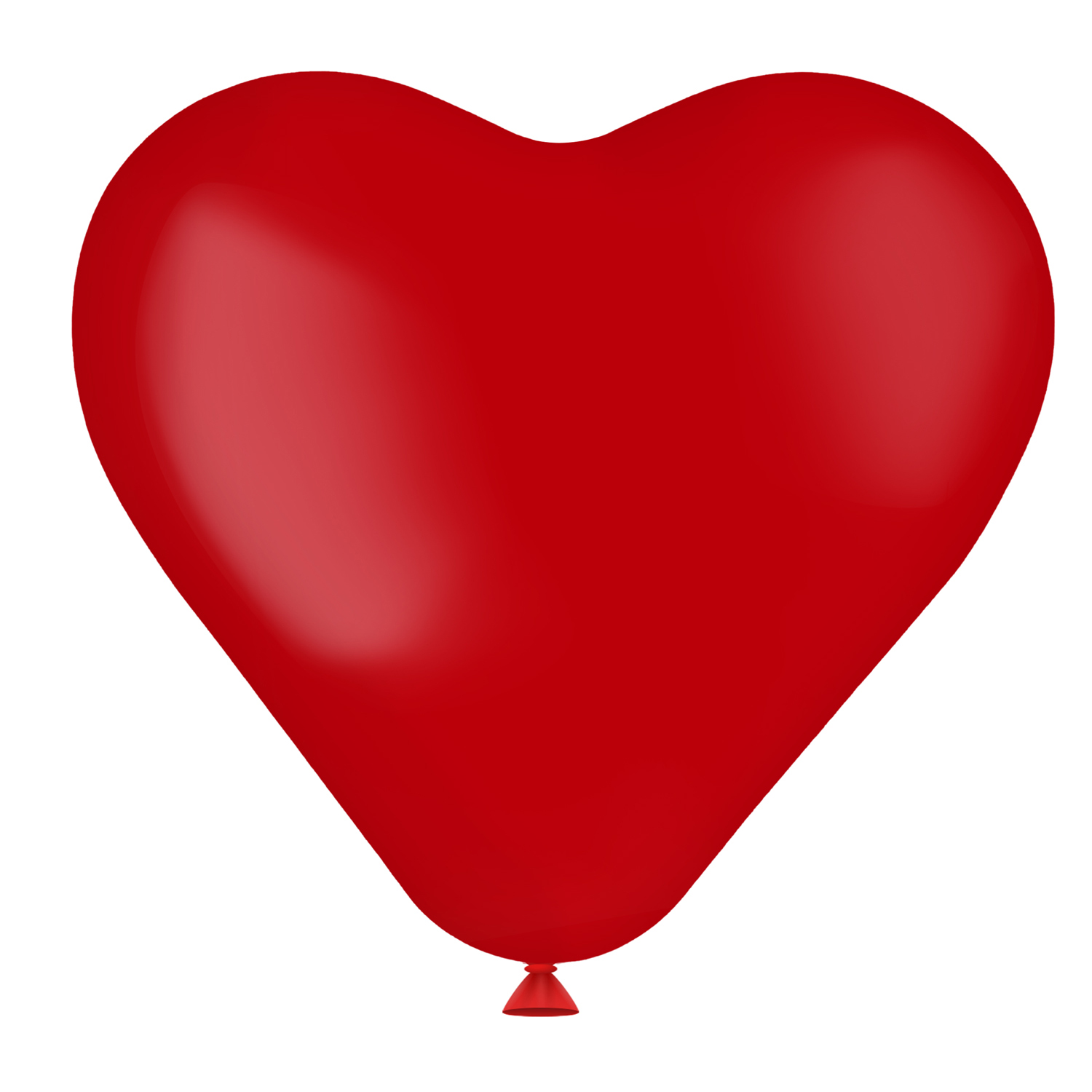 NEU Latex-Luftballons in Herzform, 25cm, rot, 8 Stck, Herzballons
