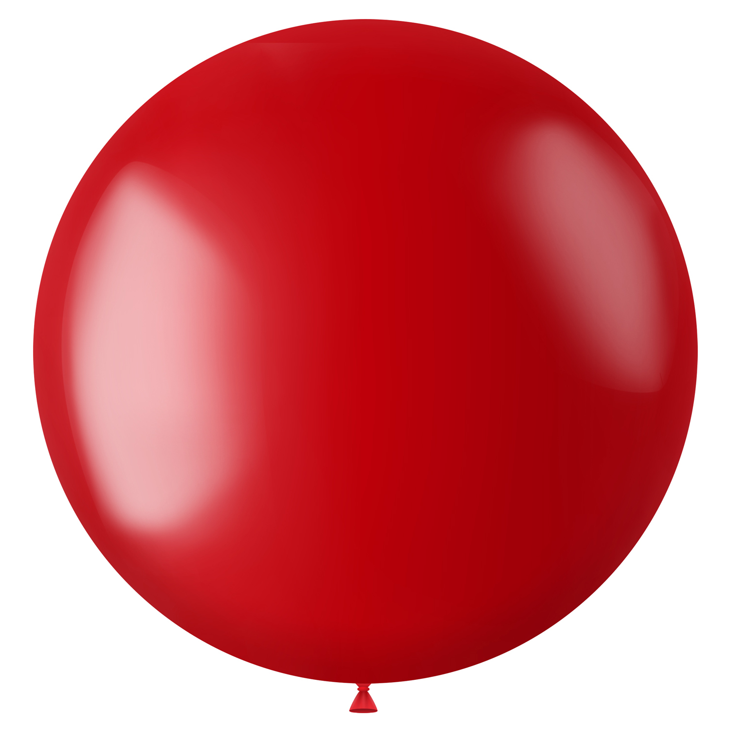 SALE Latex-Luftballon XXL glnzend, 80cm, rot, Metallic-Riesenballon