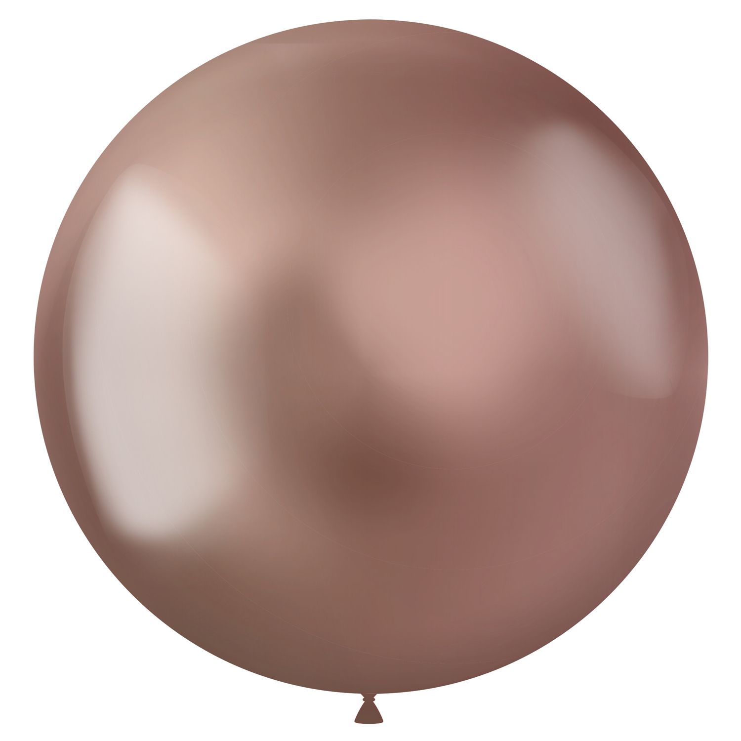 NEU Latex-Luftballon Ultra-Metallic XL, 48cm, rose-gold, Kugelform, 5 Stck