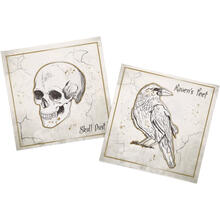 Servietten Creepy Curiosities, 33 x 33 cm, 20 St�ck