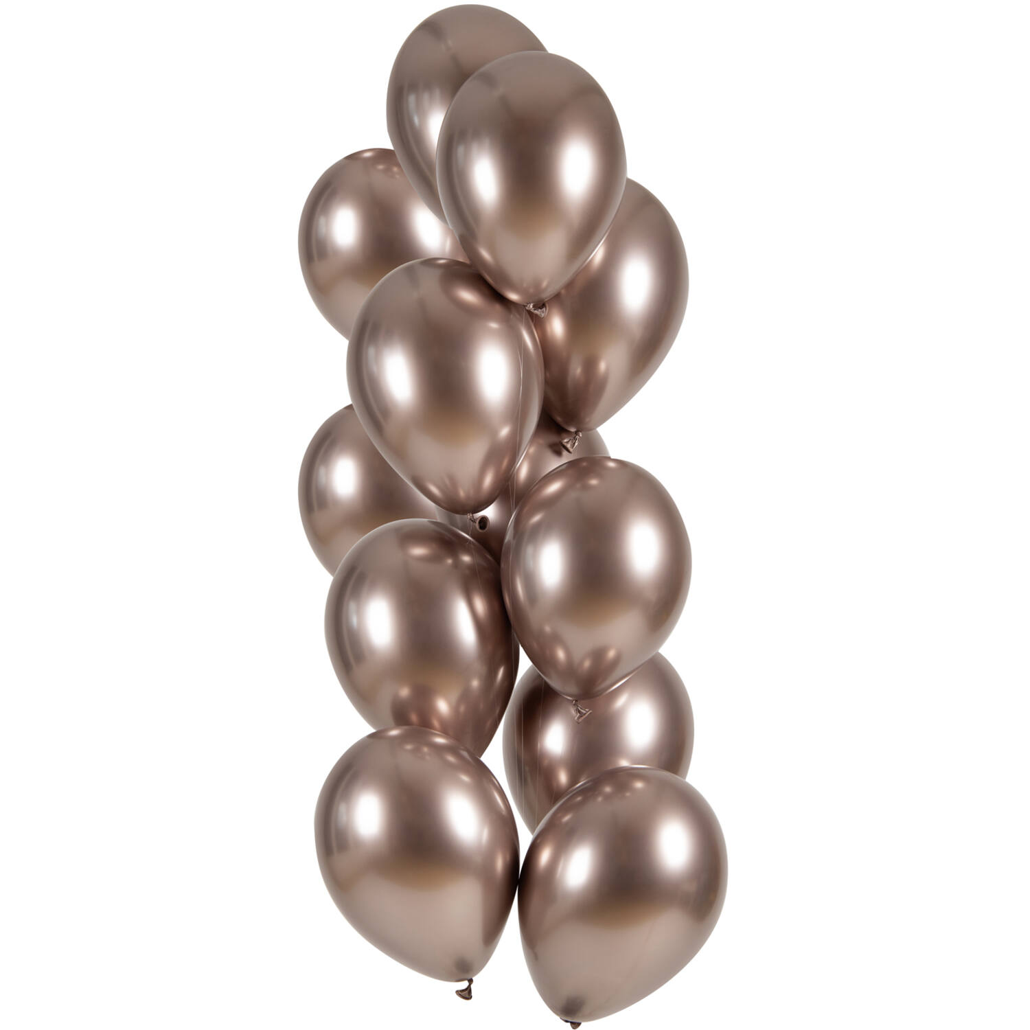 NEU Premium-Latex-Luftballons Ultra Shine Ros, 33cm, 12 Stk.