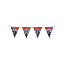 SALE Wimpelkette Silberner Ritter, 10m