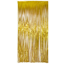 NEU Vorhang Lametta Laser Beam gold, 2m lang - 1m breit