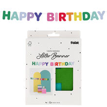 NEU Buchstabengirlande Happy Birthday Spripetastic aus Filz, 4m, Buchstaben ca. 14cm