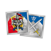 Servietten Ritter & Wappen, 20 Stk, 33x33 cm