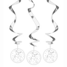 SALE Girlande Kommunion, spiralfrmig 3 Stk.