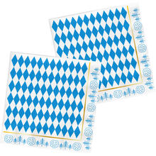Servietten Bayern Bierfest, 33 x 33 cm, 20 St�ck