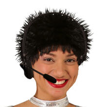 NEU Mikrophon-Headset (Attrappe) fr Popstars