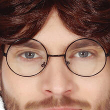 NEU Brille mit runden Glsern