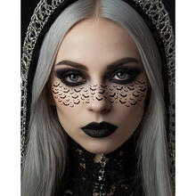 NEU Face-Tattoo Flederm�use, ca. 16x5cm