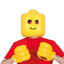 NEU Zubehr-Set Gelbes Spielzeugmnnchen mit Maske und Hnden