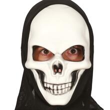 NEU Maske Totenkopf mit Kapuze