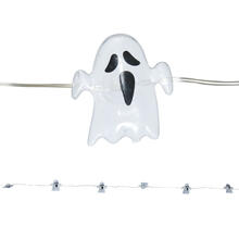 NEU Halloween-Lichterkette Geister, batteriebetrieben, Lnge ca. 120 cm