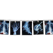 NEU Girlande Halloween-Rntgenbilder, 3m