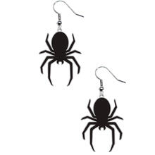 NEU Ohrringe Halloween-Spinne, zwei Stck