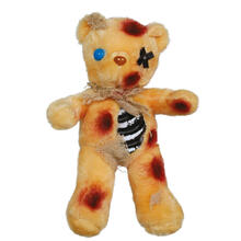 NEU Halloween Deko Zombi-Teddyb�r, ca. 31cm