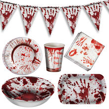 NEU Halloween Blutspritzer Party-Serie - Verschiedene Party-Artikel