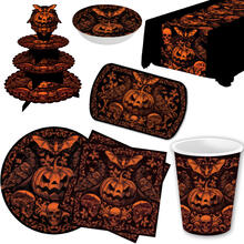 NEU Halloween Gothic Kürbis Party Serie - Verschiedene Halloween-Party Artikel