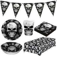 NEU Halloween Totenschädel Party-Serie - Verschiedene Party-Artikel