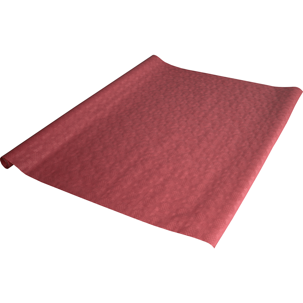 SALE Tischtuchpapier bordeaux, Damast, 8x1m