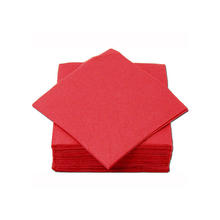SALE Servietten rot, 33x33 cm, 1-lagig, 100 Stk.