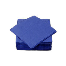 Servietten dunkelblau, 33x33 cm, 1-lagig, 100 Stk.