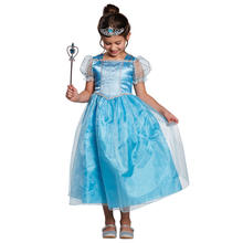 Kinder-Kostüm Prinzessin Elli, blau, Gr. 104